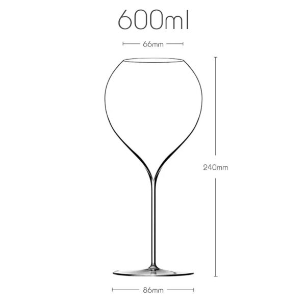 neomina Elegant Wine Glasses – Set of 2 Stylish Crystal Tumblers - Image 9