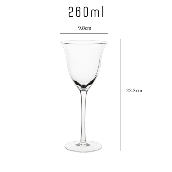 neomina Ultra Thin Modern French Wine Glasses – Set of 2 Elegant Crystal Tumblers - Image 6