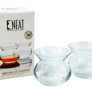 neomina Artisan Spirits Glasses – Set of 2 Premium Crystal Tumblers