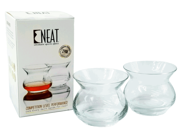neomina Artisan Spirits Glasses – Set of 2 Premium Crystal Tumblers