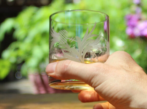 neomina Flower of Scotland Large Tumblers – Set of 2 Stylish Glasses - Image 4