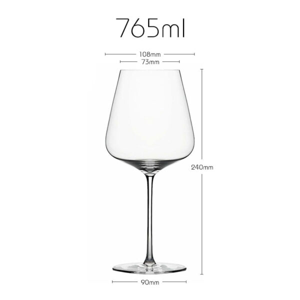 neomina Premium Crystal Wine Glasses – Set of 2 Elegant Handcrafted Tumblers - Image 8