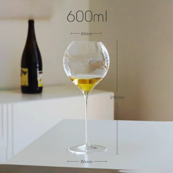 neomina Elegant Wine Glasses – Set of 2 Stylish Crystal Tumblers - Image 8