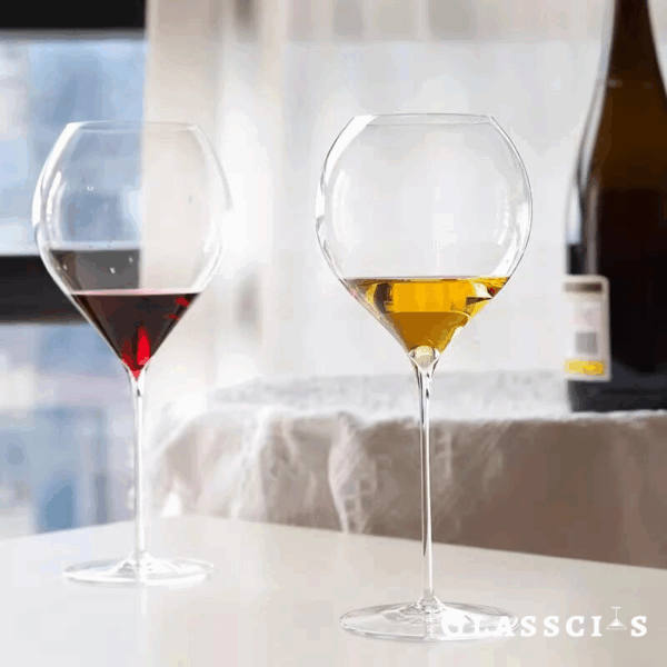 neomina Elegant Wine Glasses – Set of 2 Stylish Crystal Tumblers - Image 3
